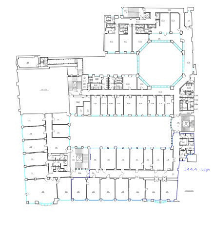 Pronájem kanceláře 373 m² – fotografie 3
