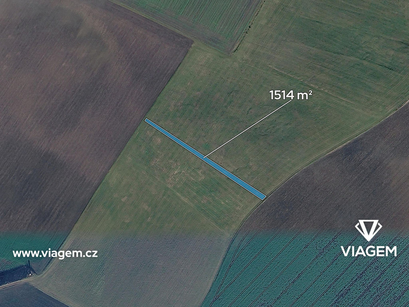 Prodej pole 1 514 m² — photo 2