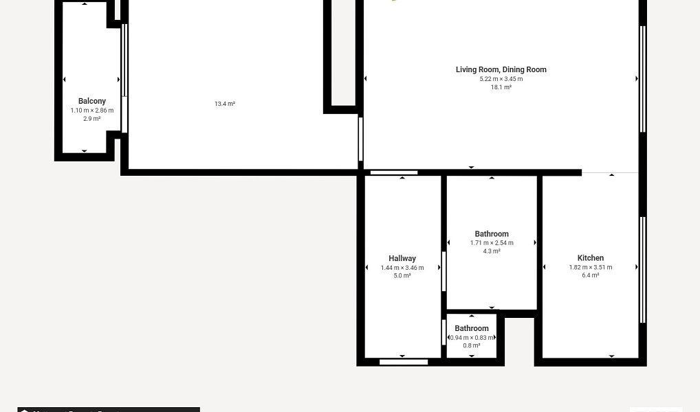 Pronájem bytu 2+1 53 m², Most – náhled fotky 14