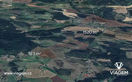 Prodej pole 598 m², Nečín, okres Příbram