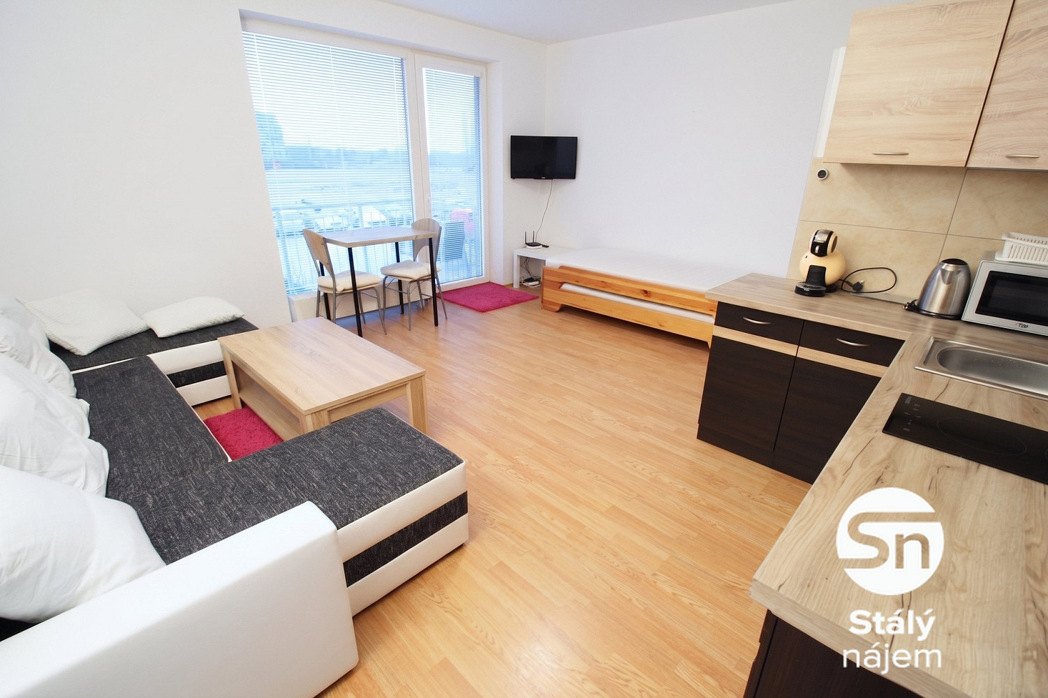 Pronájem bytu 1+kk 32 m² – pohled 3