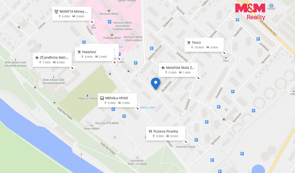 Prodej bytu 2+1 51 m², Mělník – náhled fotky 21