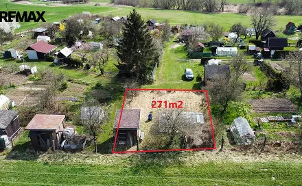 Prodej zahrady 271 m², Pacov, okres Pelhřimov