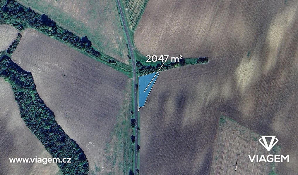 Prodej pole 511 m², Chotiněves – náhled fotky 2