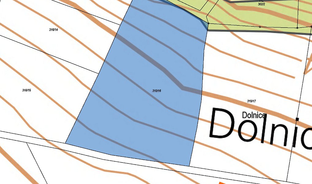 Prodej pole 1 320 m², Nosálov – náhled fotky 3