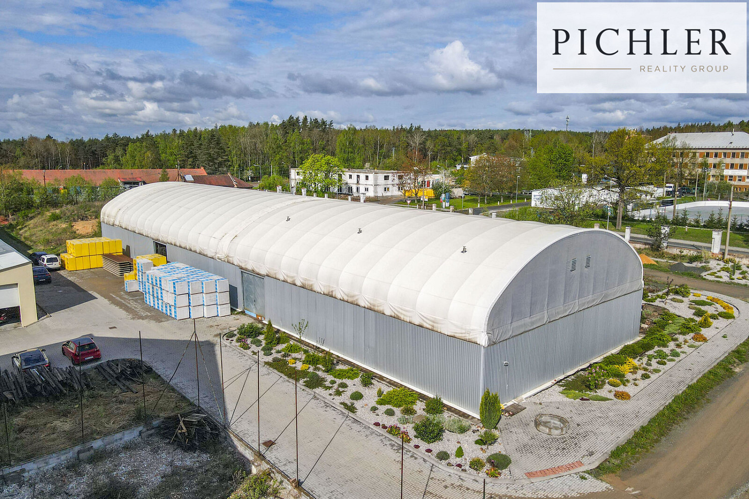 Pronájem, výrobní objekt, 3000 m², Horní Bříza, ul. Tovární – pohled 2