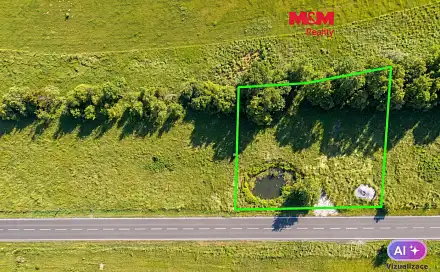 Prodej zahrady 1 506 m², Moldava - Nové Město, okres Teplice