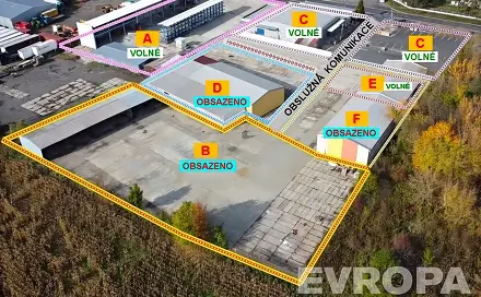 Pronájem výrobních prostor 8 400 m², Kolín