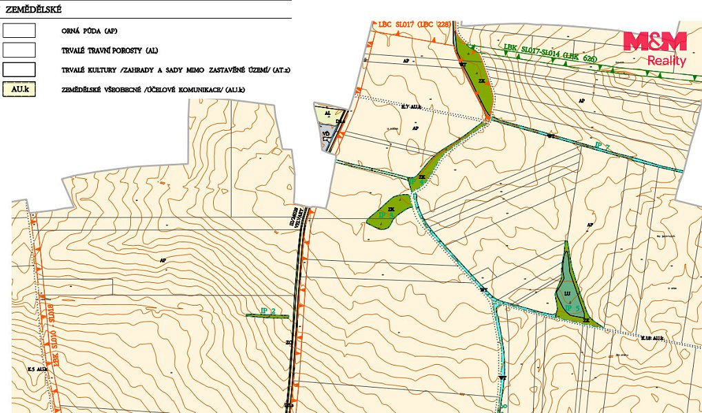 Prodej pole 31 593 m², Neuměřice – náhled fotky 5