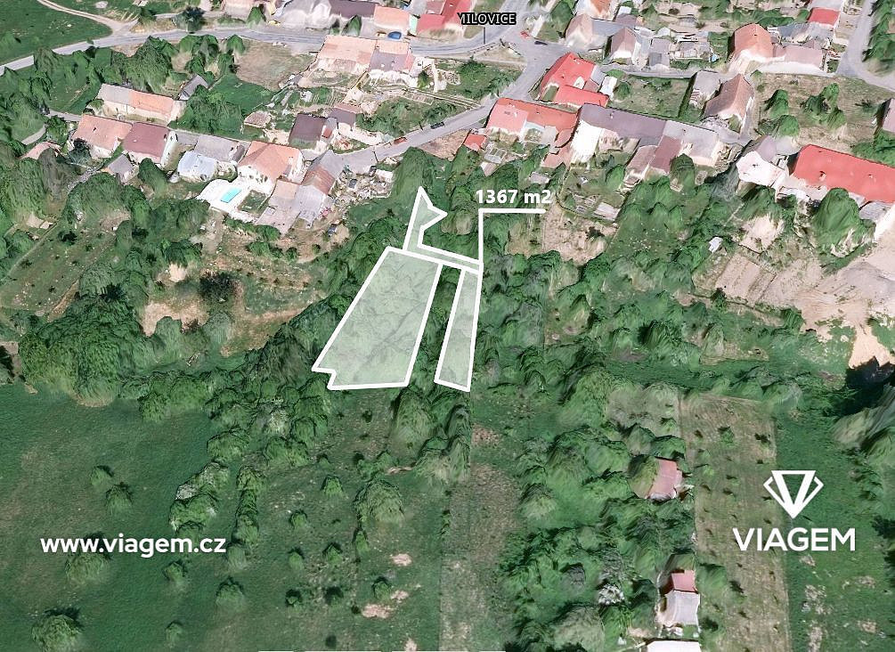 Prodej stavebního pozemku 1 023 m² – fotografie 3