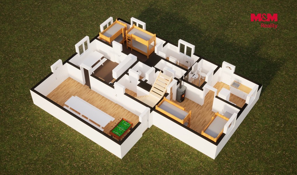 Prodej domu 158 m² s pozemkem 614 m², Smržovka – náhled fotky 22