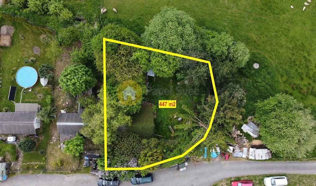 Prodej stavebního pozemku 447 m², Radhostice – náhled fotky 2