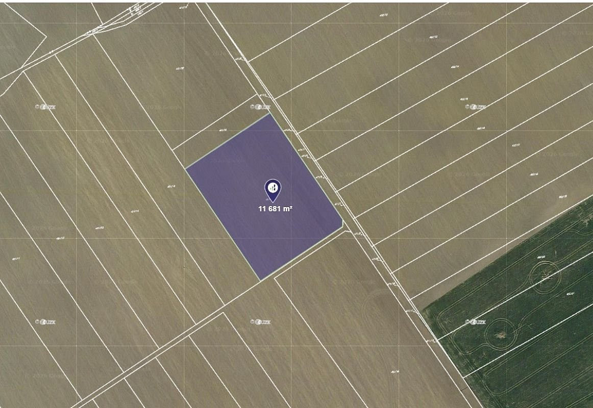 Prodej pole 11 681 m²