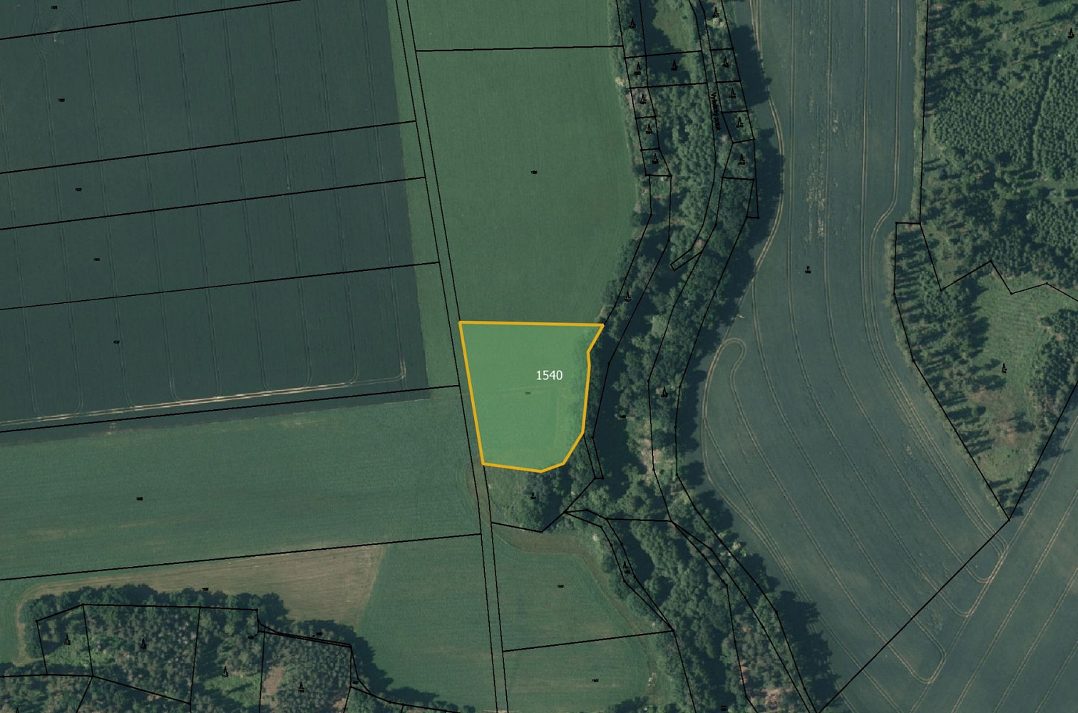 Prodej pole 3 421 m²
