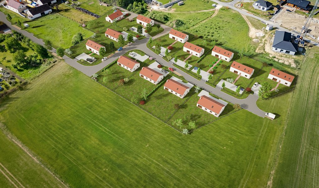 Prodej stavebního pozemku 992 m², Chotýčany – náhled fotky 3