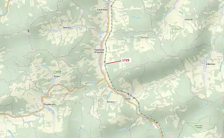 Dražba lesa 2 248 m², Valašská Polanka
