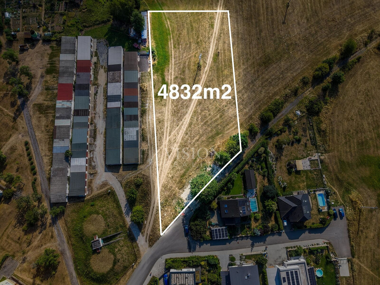 Prodej stavebního pozemku 4 832 m²