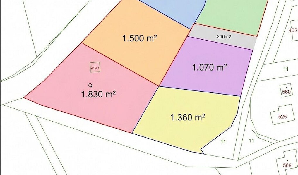 Prodej stavebního pozemku 9 229 m², Držková – náhled fotky 6