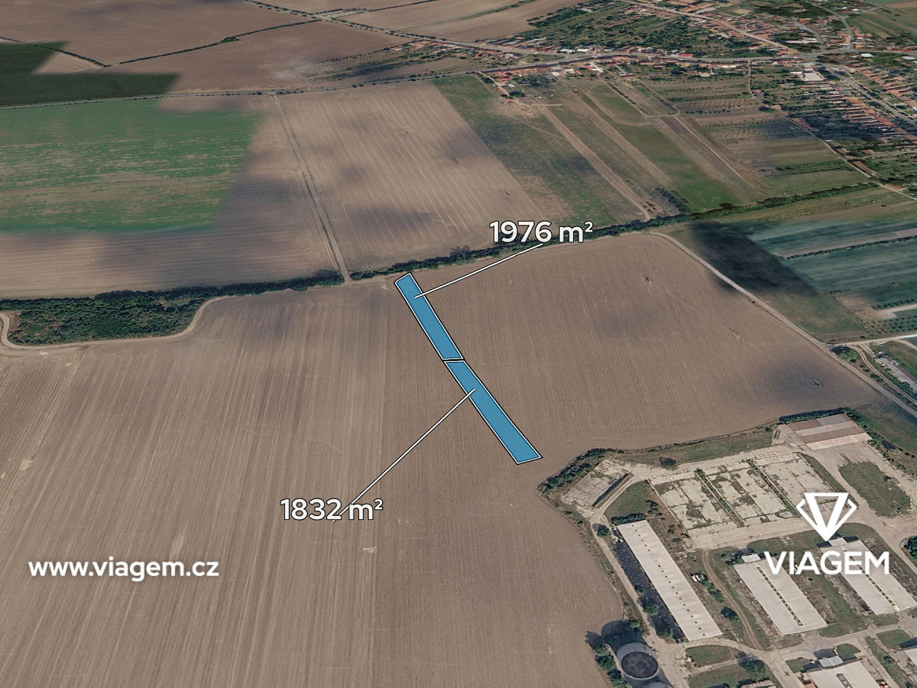 Prodej pole 1 269 m²
