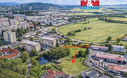 Prodej stavebního pozemku 2 647 m², Na Jihru, Písek - Pražské Předměstí