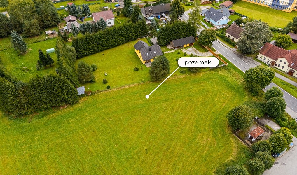Prodej stavebního pozemku 1 768 m², Volary – náhled fotky 5