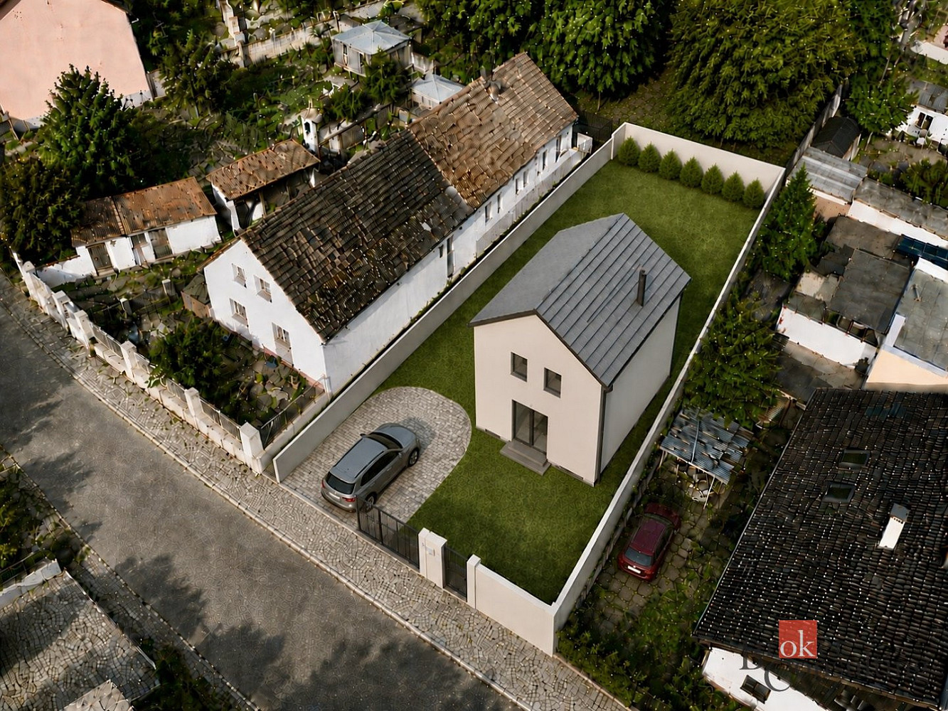 Prodej stavebního pozemku 420 m² - Widok 3