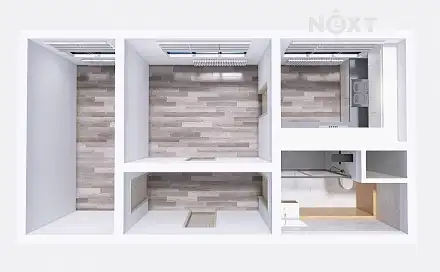 Prodej bytu 2+1 43 m²