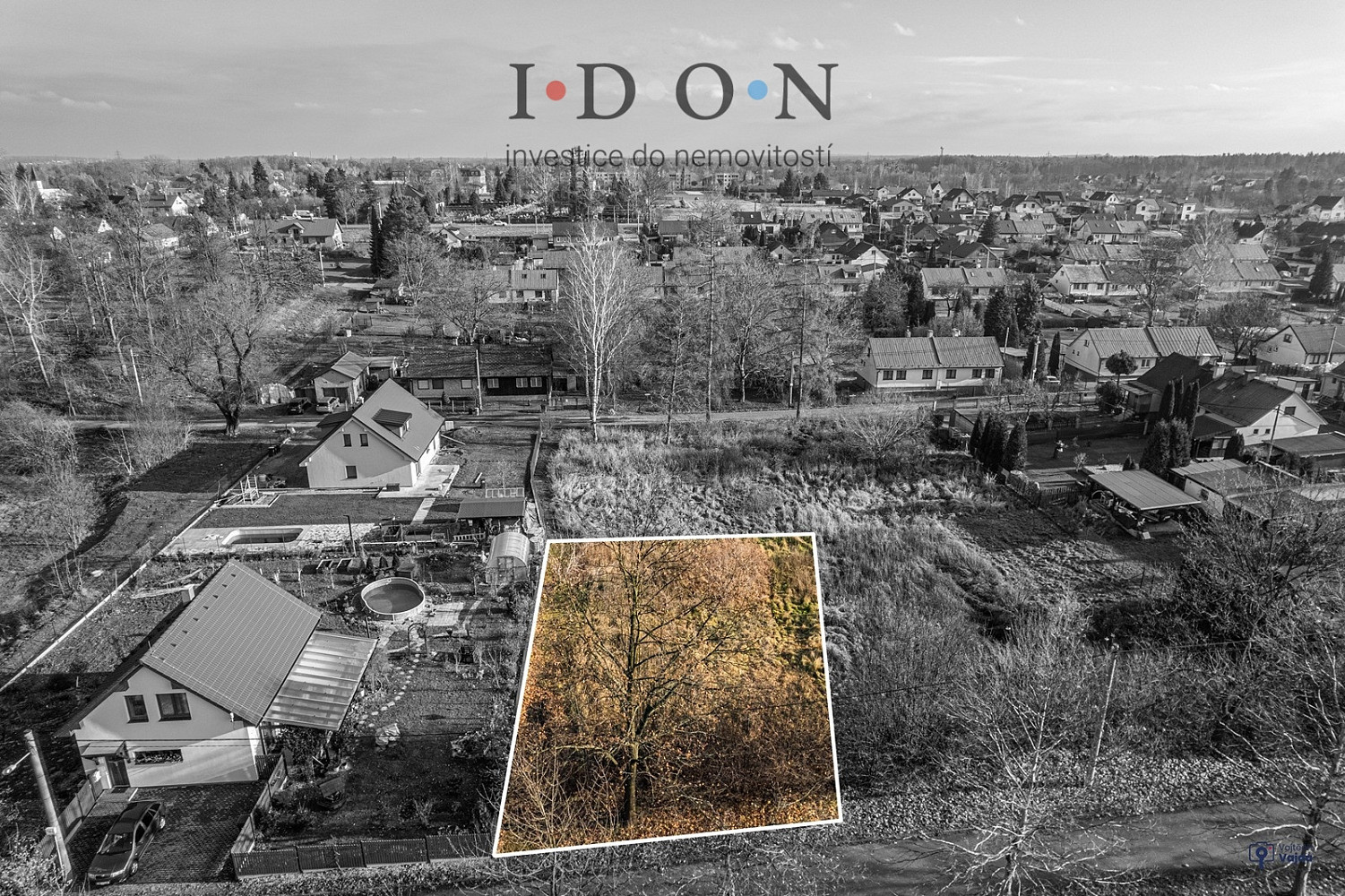 Prodej stavebního pozemku 654 m²