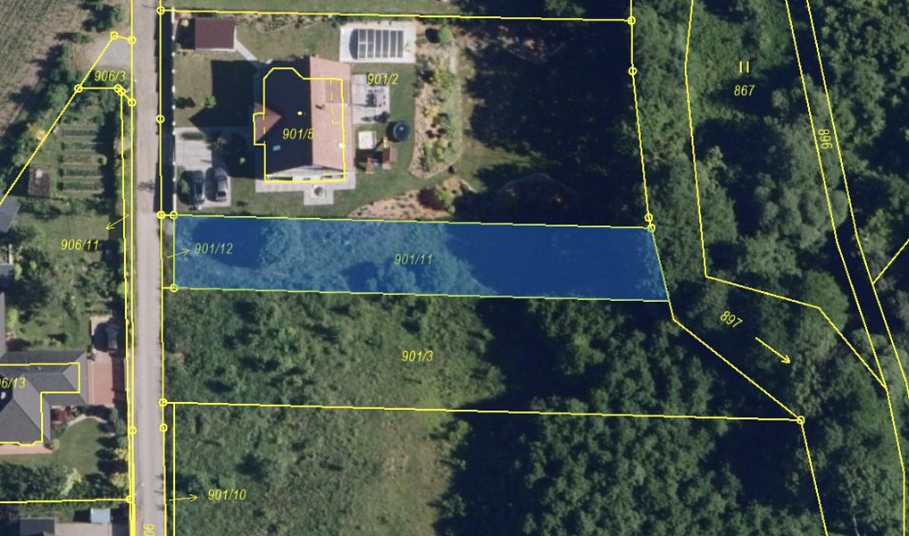 Prodej pozemku 758 m², Skalička – náhled fotky 6