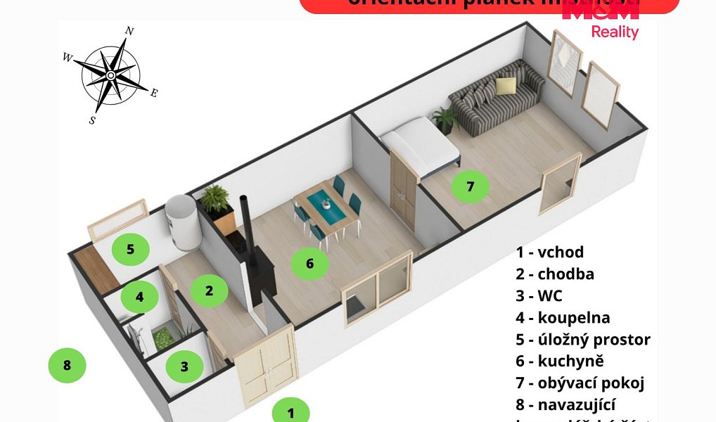 Prodej domu 51 m² s pozemkem 855 m², Petrovice I – náhled fotky 12