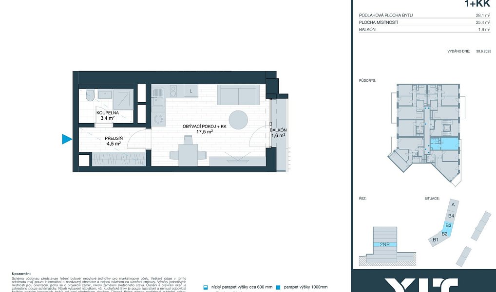 Prodej bytu 1+kk 25 m², Brno – náhled fotky 2
