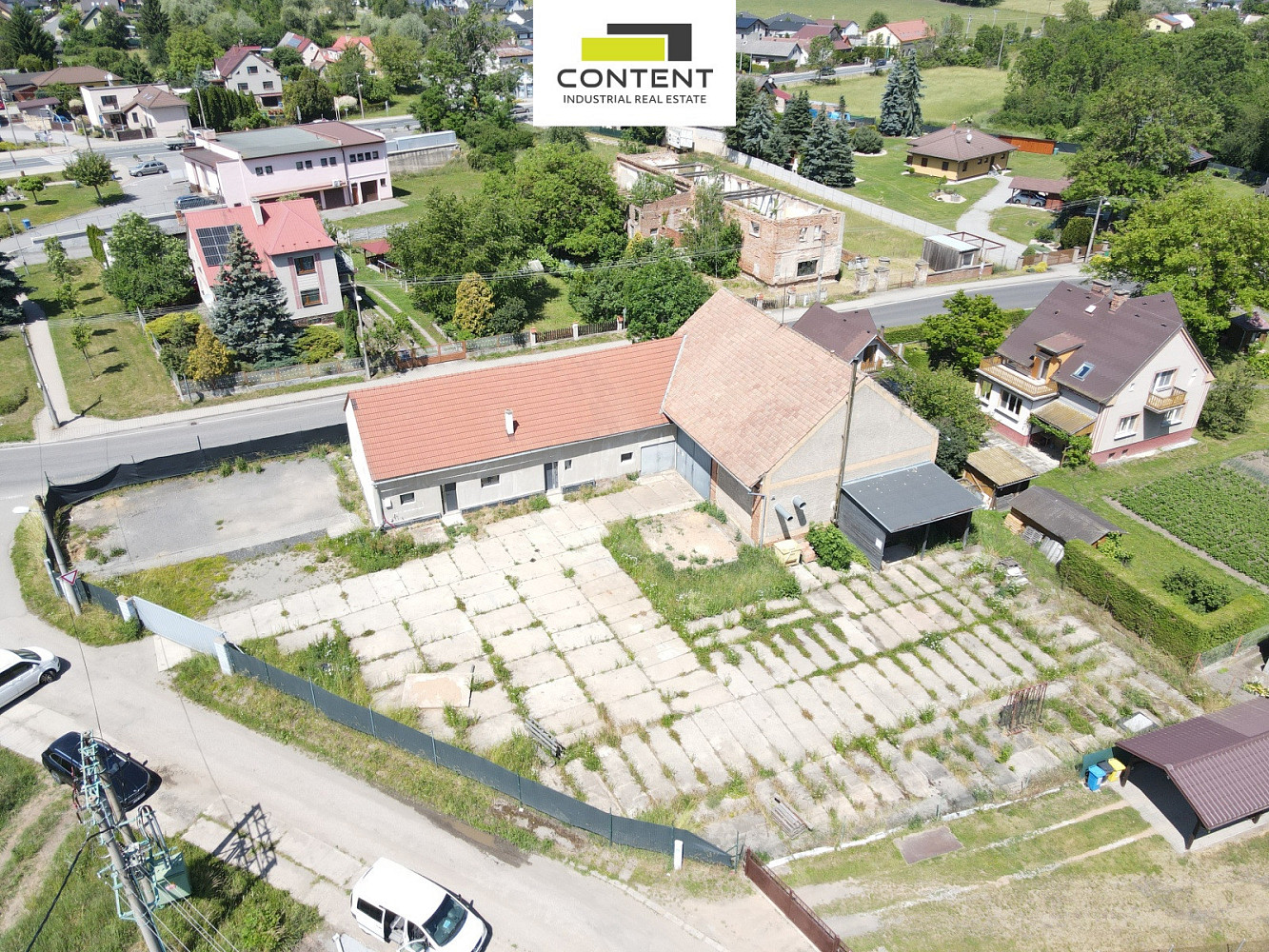 Pronájem výrobních prostor 1 618 m², Židněves