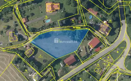 Prodej stavebního pozemku 2 256 m², Nad Splavem, Nespeky, okres Benešov