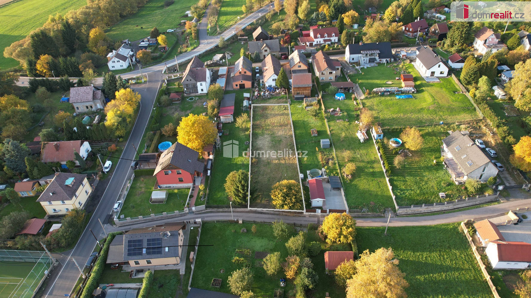 Prodej stavebního pozemku 917 m²