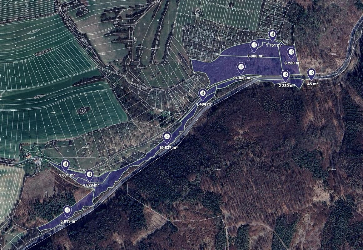 Prodej pole 7 994 m² – fotografie 2