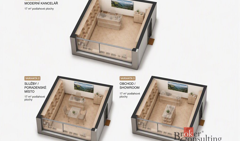 Pronájem obchodních prostor 17 m², Poděbrady – náhled fotky 3