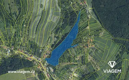Prodej lesa 6 802 m², Košíky, okres Uherské Hradiště