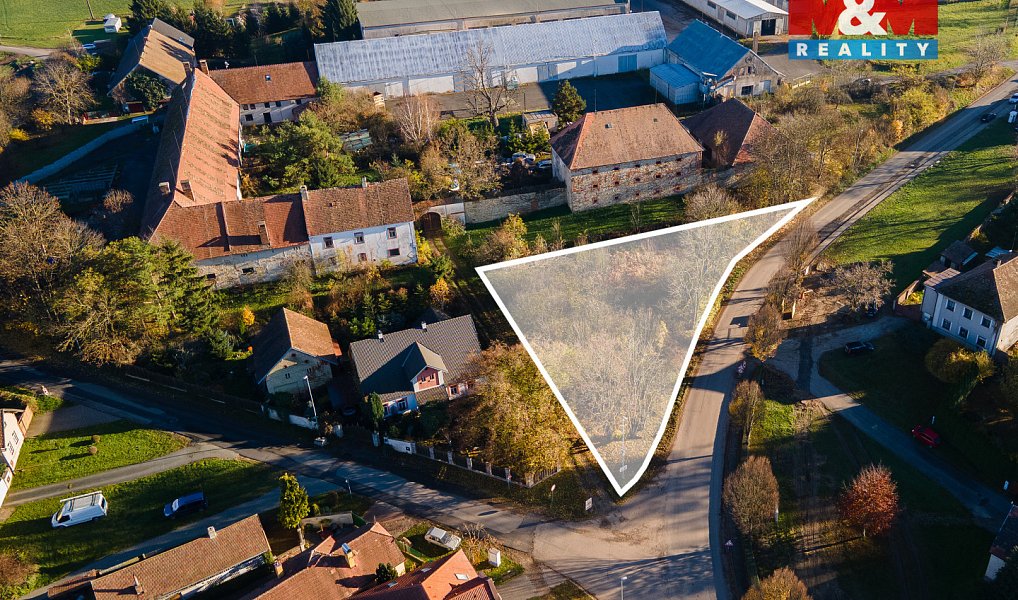 Prodej zahrady 981 m², Úhřetice – náhled fotky 2