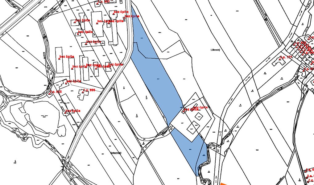 Prodej pozemku 1 687 m², Lázně Bohdaneč – náhled fotky 2