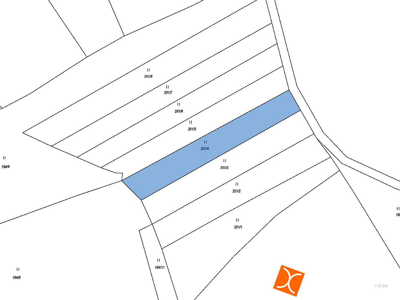 Prodej pozemku 814 m² – fotografie 2