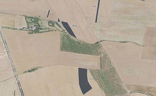 Prodej pole 45 245 m², Olovnice, okres Mělník