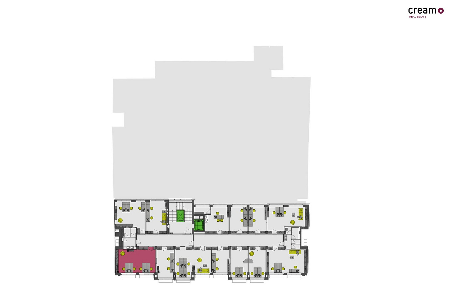 Pronájem kanceláře 40 m² — photo 4