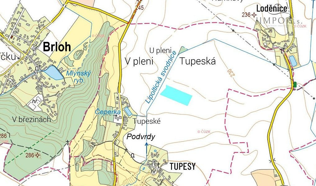 Prodej pole 16 109 m², Přelouč – náhled fotky 4