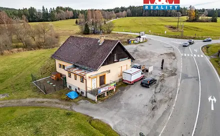 Prodej obchodních prostor 160 m², Zbytiny - Blažejovice, okres Prachatice