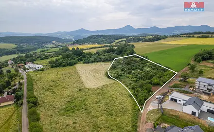 Prodej stavebního pozemku 8 573 m², Bystřany - Světice, okres Teplice