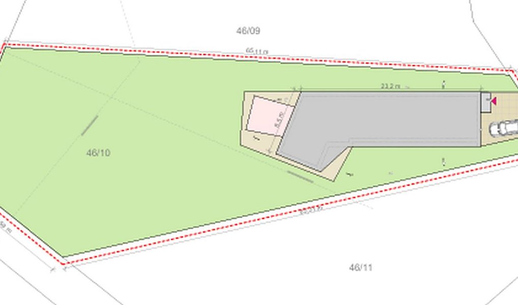 Prodej stavebního pozemku 1 343 m², Pomezí nad Ohří – náhled fotky 9