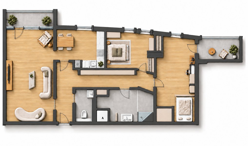 Prodej bytu 3+1 77 m², Brno – náhled fotky 21