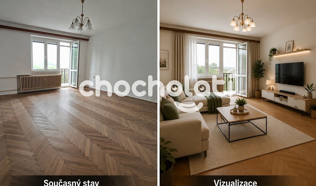 Prodej bytu 3+1 72 m², Pardubice – náhled fotky 2