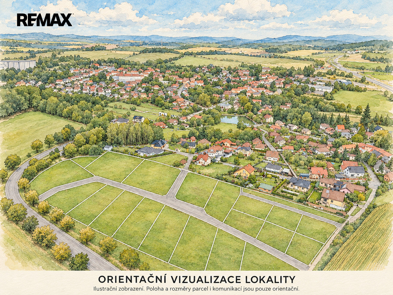 Prodej stavebního pozemku 856 m² – fotografie 5