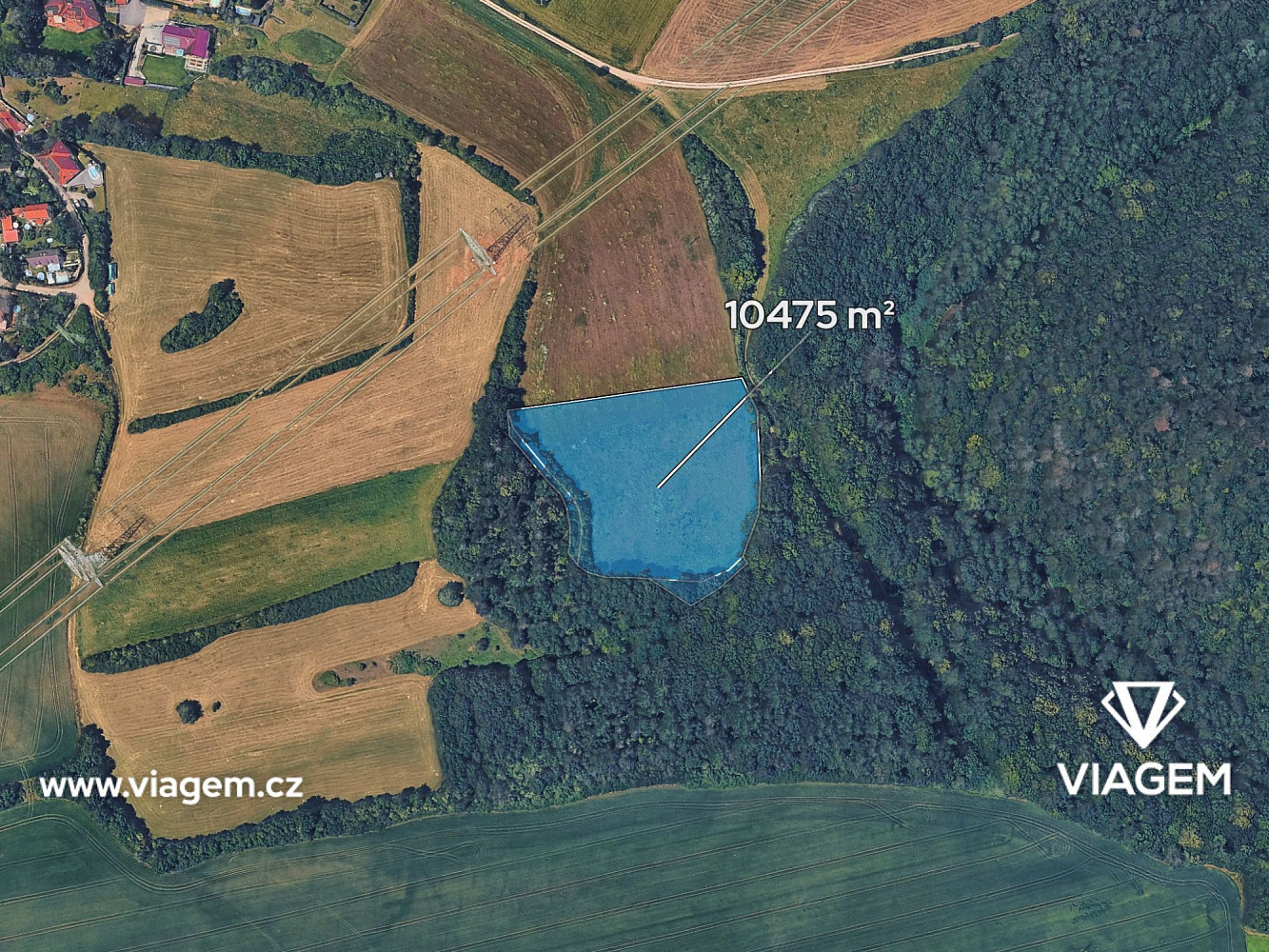 Prodej pole 1 309 m² — photo 2
